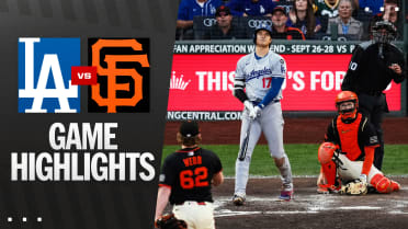Dodgers vs. Giants Highlights