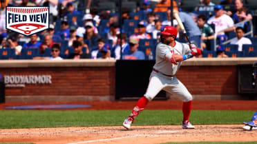 Vista del campo: HR de dos carreras de Kyle Schwarber