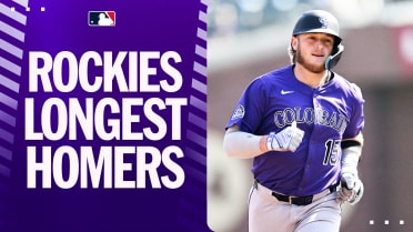 Rockies' longest homers of 2025