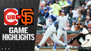 Cubs vs. Giants Highlights
