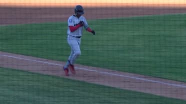 Roldy Brito swats his eighth homer of the year