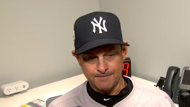 Aaron Boone discusses the Yankees' 3-1 loss