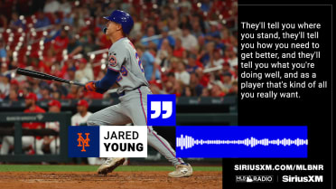 Jared Young on getting honest feedback from the Mets