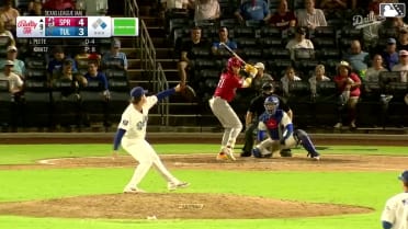 Tai Peete's two-run home run