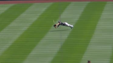 Derek Hill's terrific diving catch