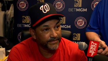 Dave Martinez discusses the Nats' strong offense