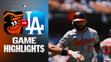 Orioles crush four home runs in 12-1 win over Dodgers