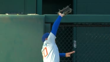 Mike Tauchman's leaping catch 