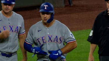 Wyatt Langford's RBI triple