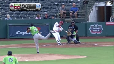 JJ Wetherholt's solo home run