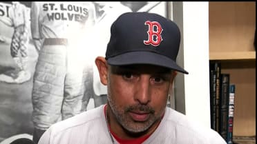 Alex Cora on Rafael Devers' intentional walk and more