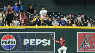 Alek Thomas' sliding catch