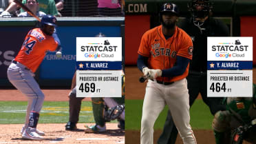 Astros’ longest homers of 2022