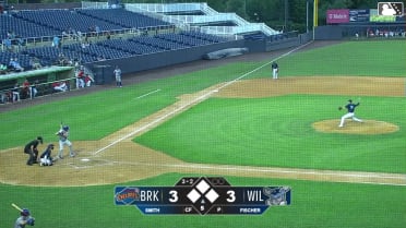 Aidan Smith homers (11) on a fly ball to left field.