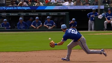 Nick Loftin's slick sliding stop