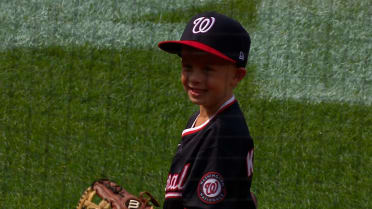 Lincoln Knight is the Nationals coach for the day!