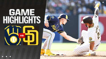 Brewers vs. Padres Highlights