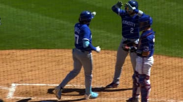 Gavin Cross' two-run home run