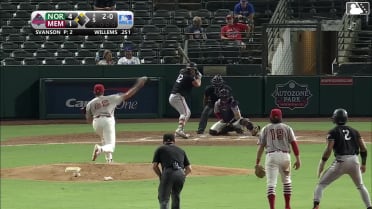 Creed Willems singles on a line drive to right fielder Colton Ledbetter. Jud Fabian scores. José Barrero scores.