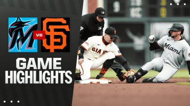 Marlins vs. Giants Highlights