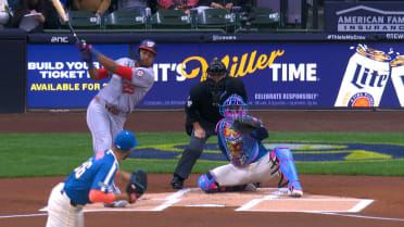 James Wood's leadoff double