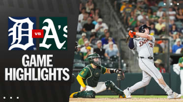 Tigers vs. A's Highlights