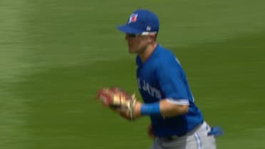 Daulton Varsho's strong throw