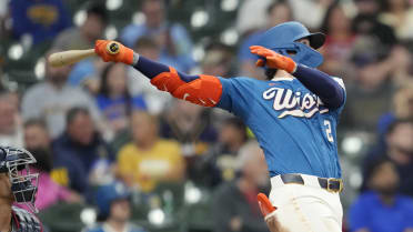 Brice Turang's two-homer day vs. Nationals