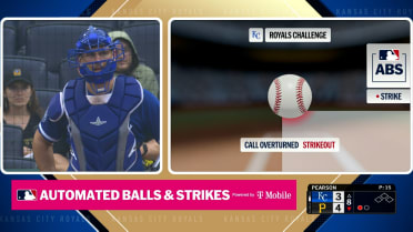 Called ball overturned after ABS challenge