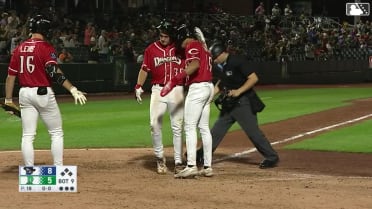 Eric Becker's two-run home run