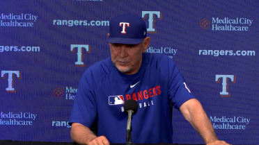 Bruce Bochy on the Rangers' 2-0 loss