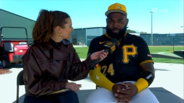 Marcell Ozuna on spring debut, Oneil Cruz