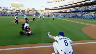 Dodgers Make-A-Wish experience