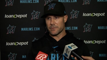 Skip Schumaker on Marlins' 6-4 loss to Pirates