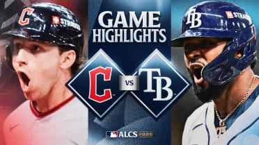 Guardians vs. Rays Game 1 Highlights