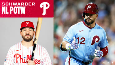 Kyle Schwarber is named the NL Co-Player of the Week
