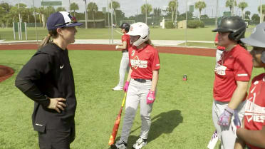 Pro Coaches Guide Girls at BTS