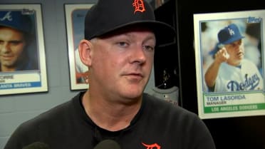 A.J. Hinch on Reese Olson exiting the game and more