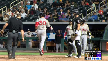 Mike Brosseau launches two big homers