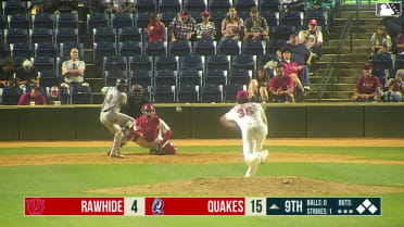 Kayson Cunningham singles on a line drive to right fielder Lucas Ramirez. Eliesbert Alejos scores. Jakey Josepha to 3rd. JD Dix to 2nd.