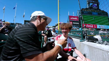 Young fan in stands gets good karma in Colorado 