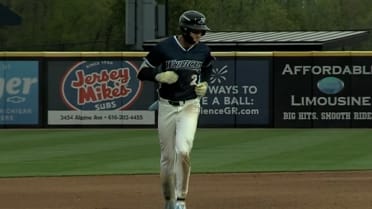Bryce Rainer crushes a two-run home run