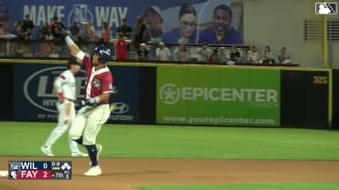 Frederi Montero hits first Warbirds home run