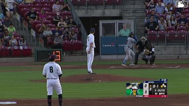 Juneiker Caceres singles on a ground ball to right fielder Jayson Bass. Welbyn Francisca scores. Anthony Martinez to 2nd.