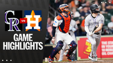 Rockies vs. Astros Highlights 