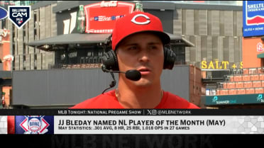 JJ Bleday joins MLB Tonight after winning NL POTM