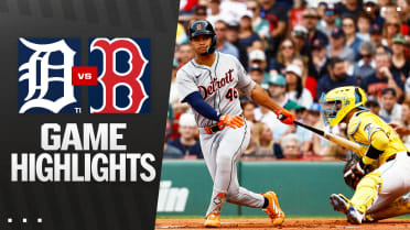 Tigers vs. Red Sox Highlights