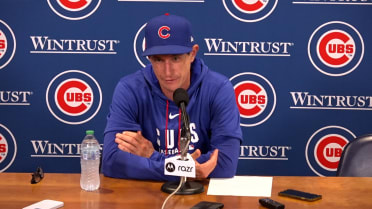 Craig Counsell discusses Cubs' 8-4 win