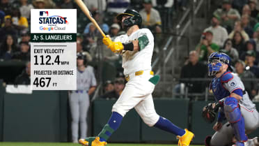 Shea Langeliers mashes 467-foot home run