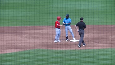 Daniel Johnson's RBI double